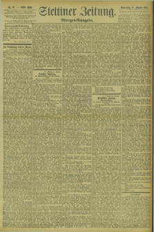 Stettiner Zeitung. 1895, Nr. 87 (21 Februar) - Morgen-Ausgabe