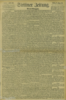 Stettiner Zeitung. 1895, Nr. 96 (26 Februar) - Morgen-Ausgabe