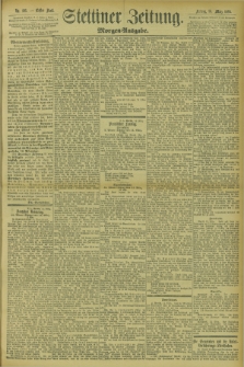 Stettiner Zeitung. 1895, Nr. 125 (15 März) - Morgen-Ausgabe