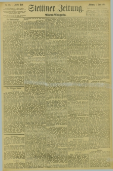 Stettiner Zeitung. 1895, Nr. 158 (3 April) - Abend-Ausgabe