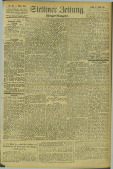 Stettiner Zeitung. 1895, Nr. 161 (5 April) - Morgen-Ausgabe