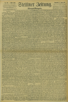 Stettiner Zeitung. 1895, Nr. 163 (6 April) - Morgen-Ausgabe