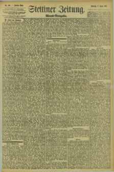Stettiner Zeitung. 1895, Nr. 168 (9 April) - Abend-Ausgabe