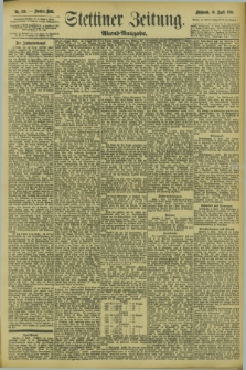 Stettiner Zeitung. 1895, Nr. 170 (10 April) - Abend-Ausgabe