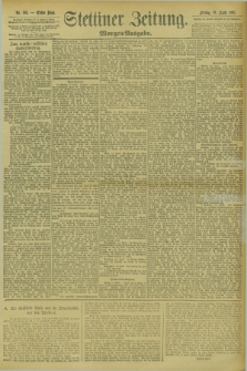 Stettiner Zeitung. 1895, Nr. 181 (19 April) - Morgen-Ausgabe