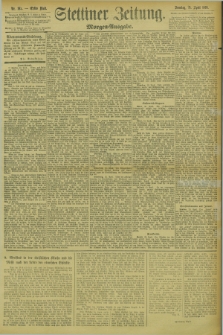 Stettiner Zeitung. 1895, Nr. 185 (21 April) - Morgen-Ausgabe