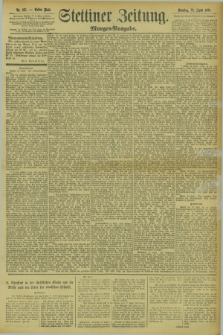 Stettiner Zeitung. 1895, Nr. 187 (23 April) - Morgen-Ausgabe