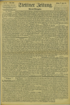 Stettiner Zeitung. 1895, Nr. 198 (29 April) - Morgen-Ausgabe