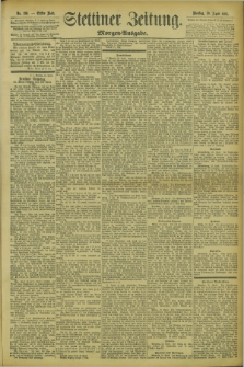 Stettiner Zeitung. 1895, Nr. 199 (30 April) - Morgen-Ausgabe