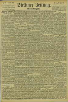 Stettiner Zeitung. 1895, Nr. 200 (30 April) - Morgen-Ausgabe