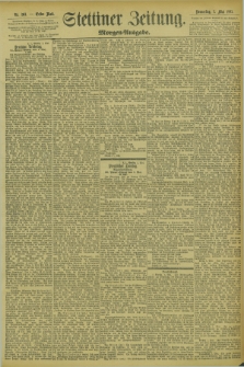 Stettiner Zeitung. 1895, Nr. 203 (2 Mai) - Morgen-Ausgabe