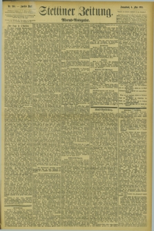 Stettiner Zeitung. 1895, Nr. 208 (4 Mai) - Abend-Ausgabe