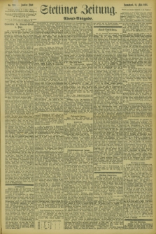 Stettiner Zeitung. 1895, Nr. 220 (11 Mai) - Abend-Ausgabe