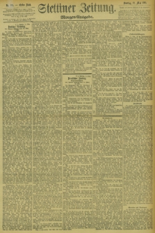 Stettiner Zeitung. 1895, Nr. 221 (12 Mai) - Morgen-Ausgabe