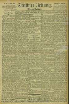 Stettiner Zeitung. 1895, Nr. 231 (18 Mai) - Morgen-Ausgabe