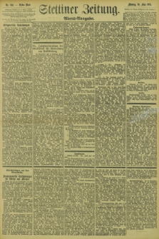 Stettiner Zeitung. 1895, Nr. 234 (20. Mai) - Abend-Ausgabe