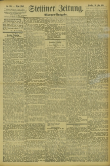 Stettiner Zeitung. 1895, Nr. 235 (21 Mai) - Morgen-Ausgabe