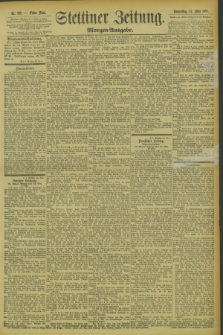 Stettiner Zeitung. 1895, Nr. 239 (23 Mai) - Morgen-Ausgabe