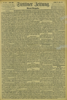 Stettiner Zeitung. 1895, Nr. 240 (24 Mai) - Abend-Ausgabe