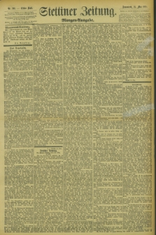 Stettiner Zeitung. 1895, Nr. 241 (25 Mai) - Morgen-Ausgabe
