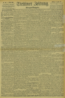 Stettiner Zeitung. 1895, Nr. 245 (28 Mai) - Morgen-Ausgabe