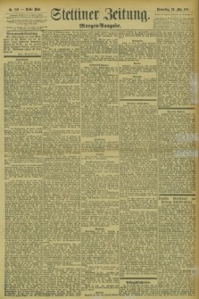 Stettiner Zeitung. 1895, Nr. 249 (30 Mai) - Morgen-Ausgabe