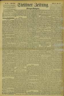 Stettiner Zeitung. 1895, Nr. 251 (31 Mai) - Morgen-Ausgabe