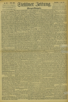 Stettiner Zeitung. 1895, Nr. 253 (1 Juni) - Morgen-Ausgabe