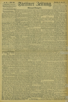 Stettiner Zeitung. 1895, Nr. 283 (20 Juni) - Morgen-Ausgabe