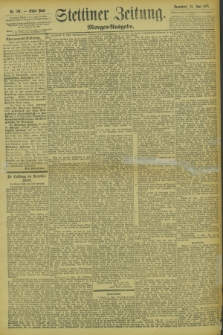 Stettiner Zeitung. 1895, Nr. 287 (22 Juni) - Morgen-Ausgabe