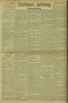 Stettiner Zeitung. 1895, Nr. 297 (28 Juni) - Morgen-Ausgabe