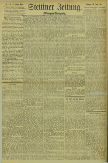 Stettiner Zeitung. 1895, Nr. 301 (30 Juni) - Morgen-Ausgabe