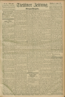 Stettiner Zeitung. 1896, Nr. 49 (30 Januar) - Morgen-Ausgabe