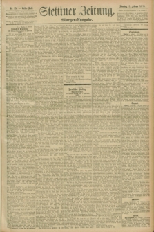 Stettiner Zeitung. 1896, Nr. 55 (2 Februar) - Morgen-Ausgabe