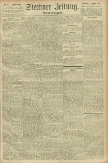 Stettiner Zeitung. 1896, Nr. 66 (8 Februar) - Abend-Ausgabe