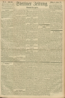 Stettiner Zeitung. 1896, Nr. 92 (24 Februar) - Abend-Ausgabe