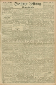 Stettiner Zeitung. 1896, Nr. 101 (29 Februar) - Morgen-Ausgabe