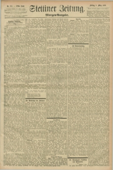 Stettiner Zeitung. 1896, Nr. 111 (6 März) - Morgen-Ausgabe