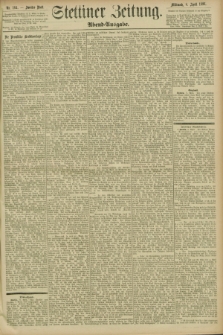 Stettiner Zeitung. 1896, Nr. 164 (8 April) - Abend-Ausgabe