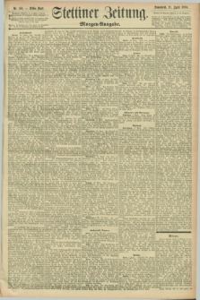 Stettiner Zeitung. 1896, Nr. 169 (11 April) - Morgen-Ausgabe