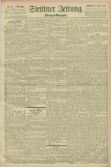 Stettiner Zeitung. 1896, Nr. 181 (18 April) - Morgen-Ausgabe