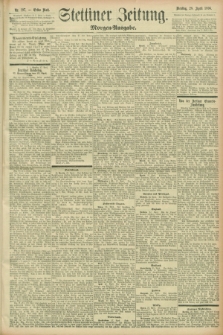 Stettiner Zeitung. 1896, Nr. 197 (28 April) - Morgen-Ausgabe