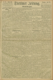 Stettiner Zeitung. 1896, Nr. 206 (2 Mai) - Abend-Ausgabe