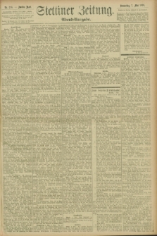 Stettiner Zeitung. 1896, Nr. 214 (7 Mai) - Abend-Ausgabe
