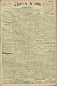 Stettiner Zeitung. 1896, Nr. 227 (16 Mai) - Morgen-Ausgabe