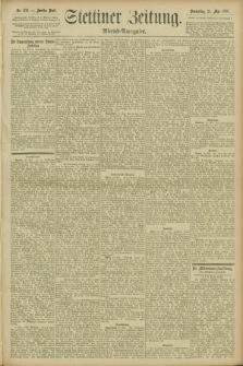 Stettiner Zeitung. 1896, Nr. 236 (21 Mai) - Abend-Ausgabe