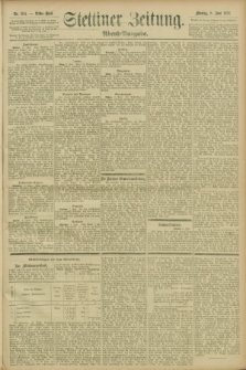 Stettiner Zeitung. 1896, Nr. 264 (8 Juni) - Abend-Ausgabe