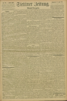 Stettiner Zeitung. 1896, Nr. 286 (20 Juni) - Abend-Ausgabe