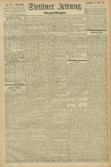 Stettiner Zeitung. 1896, Nr. 297 (27 Juni) - Morgen-Ausgabe