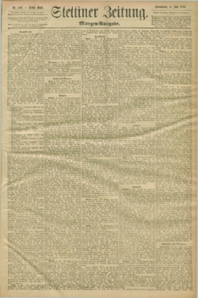 Stettiner Zeitung. 1896, Nr. 309 (4 Juli) - Morgen-Ausgabe